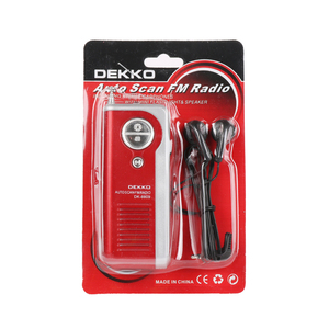 <span class=keywords><strong>Radio</strong></span> <span class=keywords><strong>FM</strong></span> Portátil <span class=keywords><strong>Mini</strong></span> DEKKO DK-8809 88-108 MHz con Altavoz Integrado, Antena Duradera, Alimentación por Batería, Certificación CE ROHS, Logotipo Personalizado - Product Image 6