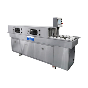 Máquina <span class=keywords><strong>de</strong></span> Limpieza en Seco Intermitente <span class=keywords><strong>de</strong></span> Doble Fila <span class=keywords><strong>de</strong></span> Acero Inoxidable para Botellas <span class=keywords><strong>de</strong></span> Perfume y Cosméticos, Lavado y Secado <span class=keywords><strong>de</strong></span> Botellas Totalmente Automático - Product Image 1
