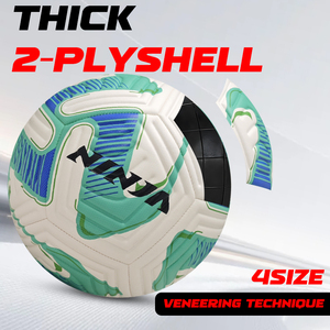 Ballon de football en PVC cousu à la machine, taille <span class=keywords><strong>5</strong></span>, vente en gros du fabricant, pour l'entraînement - Product Image 4