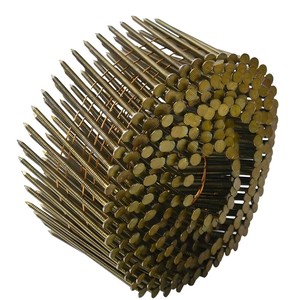 Clou en bobine collé à la filière, 15 degrés, 1 1/2 à 3 3/4, en acier au carbone zingué, à tige annulaire lisse, pour palettes, toiture et <span class=keywords><strong>charpente</strong></span> - Product Image 6