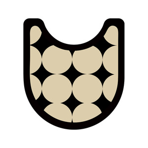 Tapis de bain géométrique minimaliste, forme personnalisée, absorbant et antidérapant pour salle de bain et toilettes - Product Image 2