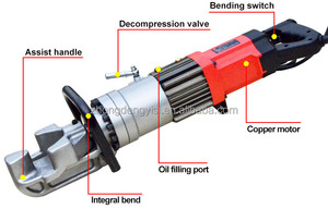 HRB-22A Electric Steel bar <b>Bending</b> <b>Machine</b> Rebar <b>Bending</b> Tool Portable 100mm Lithium Battery <b>Bending</b> <b>Machine</b> for Pipe and Tube - Product Image 4