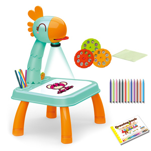 Divertido Juego de Juguetes de Dibujo y Pintura con Proyección Inteligente, Tablero de Plástico, Kits de Aprendizaje, Máquina de Dibujo con Proyector - Product Image 4