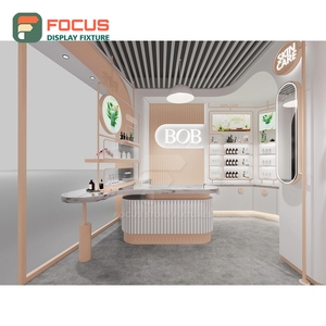 Modern Boutique Store Glass Retail Fixture Solution Provider Cosmetic Shop Design - Product Image 2