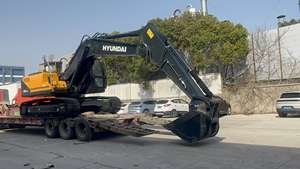 Excavadora de cadenas Hyundai 220LC-9S usada de alta calidad, 22 toneladas, con componentes originales del motor, incluyendo bomba y engranajes, modelo 2019 - Product Image 6