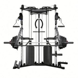 Nouvelle machine Smith multifonctionnelle en acier écologique, équipement de gym portable et durable, marque SK, 275 kg, vente en gros d'usine - Product Image 2