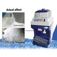 XEOLEO Électrique Commerciale machine à glace Rasée Automatique ice crush machine 200kgs/h intelligent Glace rasoir 300W