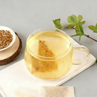 Bolsitas de Té de Mezcla Herbal de Cúrcuma, Jengibre y Canela, 180g, 120 Sobres, Infusión Especiada Sin Cafeína para Bebidas Calientes