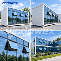 VICDOWEX Maison conteneur démontable Bâtiment de bureau modulaire Entrepôt Panneau sandwich Personnalisé Préfabriqué Contemporain Guangdong