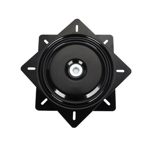 Placa giratoria cuadrada de 6 pulgadas, negra, de PTFE, plataforma giratoria industrial con rodamientos para accesorios de ferretería para muebles - Product Image 4