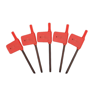 Clé Torx T6 T7 T8 T10 T15 T20 - Tournevis professionnel à poignée drapeau pour l'entretien et la réparation d'outils - Product Image 1