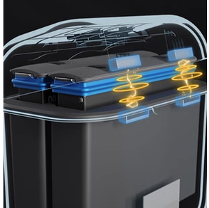 Быстрая Зарядка для Insta360 X3, коробка быстрой зарядки aor Insta 360 ONE X 3, аксессуары для зарядного устройства - Product Image 5