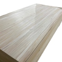 Prix d'usine d'exportation de panneau de paulownia en bois massif de haute qualité en Chine