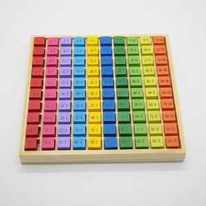 HOYE CRAFTS-Juego de matemáticas para niños, tablero de división aritmética de aprendizaje para educación temprana - Product Image 1