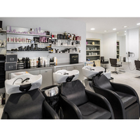 LUX Design Prix de gros Salon de coiffure Canapé d'attente Chaise d'attente de luxe Banc de salon de beauté Canapé de réception Chaise d'attente