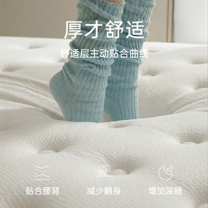 DreamWorks Mattress Medium Firm Jute Spring <b>Memory</b> <b>Foam</b> Orthopedic Support Home Bedroom Use - Product Image 5