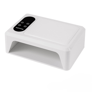 듀얼 핸드 UV LED 네일 램프 플라스틱 110-240V 특수 조명 네일 살롱 착용 가능한 대형 공간 경화 빠른 건조 고출력 - Product Image 4