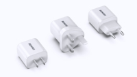 Adaptor USB Type C Portabel BENFEI L002 PD 20W 2 in 1 Pengisi Daya Cepat untuk Ponsel