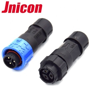 Jnicon M16 Push Chiusura Impermeabile <span class=keywords><strong>12</strong></span> <span class=keywords><strong>Volt</strong></span> 3pin Elettrica Presa di Corrente <span class=keywords><strong>Connettori</strong></span> - Product Image 2