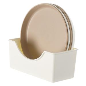 FaSoLa Bone Spitting Dish Round Food Grade Plastic Waste Plate For Table Use - Product Image 2
