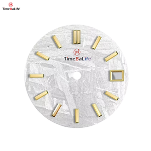 Quadranti per Orologi in Meteorite Naturale Personalizzati OEM/ODM, Componente di Lusso con Texture Unica, Compatibile con Movimenti Miyota ed <span class=keywords><strong>ETA</strong></span> - Product Image 3