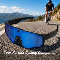 Meilleures ventes : Lunettes vidéo intelligentes V06 avec caméra, traduction IA et audio mains libres pour le cyclisme, les sports et les activités de plein air