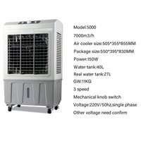 Nouveau Climatiseur Portable Arrivage Direct Usine OEM, Mini Climatiseur Sans Conduit à Refroidissement par Eau, Refroidisseur d'Air Mobile pour Pièce, Nouveau Design