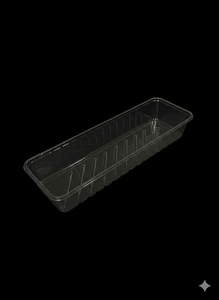 Bandejas para galletas de alta calidad, recipientes transparentes reutilizables, ideales para la despensa de la cocina, uso doméstico y exhibición, bandeja para galletas resistente - Product Image 3