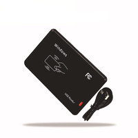 125KHz/134.2KHZ USB RFID Proximity Em4305 T5577 Kartu Keyfob Reader Writer