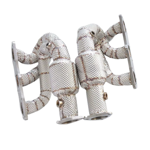 ท่อไอเสียแบบกันความร้อนสำหรับ Porsche 911/<span class=keywords><strong>991</strong></span>.1 Carrera <span class=keywords><strong>3.4</strong></span> ท่อร่วมไอเสียสแตนเลส ปี 2011 - 2015 สำหรับอัพเกรดสมรรถนะ - Product Image 1