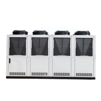 Unité de refroidissement à air à double compresseur pour équipement industriel 270 kW 360 CV – Refroidisseur à vis à air