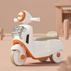 Nouveau style – Trottinette d'équilibre à trois roues en plastique Mulan pour enfants – Conception sans paliers, sans pédales, anti-retournement latéral - Product Image 4