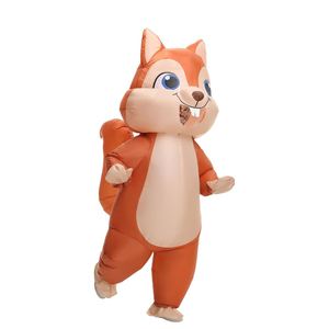 Costume gonflable amusant pour adulte en forme d'écureuil, costume d'Halloween, cadeau de Noël pour hommes et femmes - Product Image 3