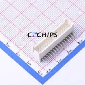 HC-PHB-2*15AW Wire-to-Board Pin Header Bent Lead Through Hole,P=2mm Connector 2x15P 2mm Right Angle Insert 30P - Product Image 1