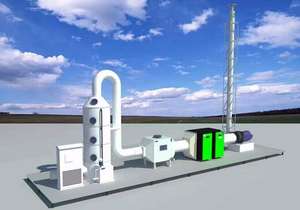 Sistema de tratamiento de gas industrial de gran capacidad con certificado CE - Product Image 5