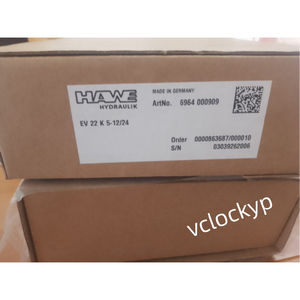 1 ชิ้นใหม่ HAWE EV 22 K5-12/24 รุ่นขยายขนาดจัดส่งด่วนผ่านเฟดเอ็กซ์หรือดีเอชแอล - Product Image 2
