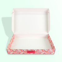 Mini boîtes à gâteaux de boulangerie roses imprimées personnalisées et emballage de cupcakes Vente en gros