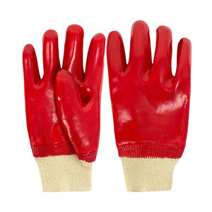 Guantes de trabajo ligeros industriales recubiertos de Palma de goma, guante de trabajo de seguridad recubierto de látex arrugado de punto de calibre 13 - Product Image 3