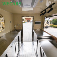 Fabricants de remorques de restauration entièrement équipées sur mesure WECARE, chariot mobile pour hot-dogs, gelato, hamburgers, café, pizza, camion de restauration