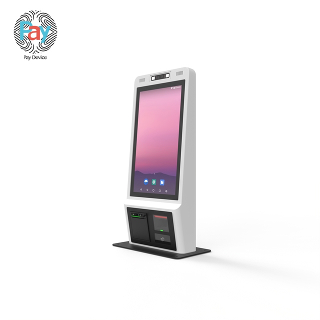 21.5 Inch Unattended Desktop POS Terminal for Restaurant Fast Food Self-Ordering & Payment Automatic Touch Kiosk