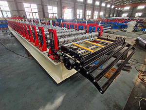 고품질 자동 금속 바닥 타일 제조 기계 산업용 건축용 강판 롤 성형 - Product Image 3
