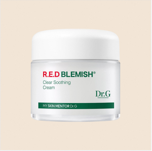 ครีมลดรอยแดง R.E.D Blemish Clear Soothing Cream 70 มล. มอยเจอร์ไรเซอร์เกาหลีสูตรปลอบประโลมผิว ด้วยสารสกัดจากใบบัวบก สำหรับผิวแดงและผิวแพ้ง่าย - Product Image 1