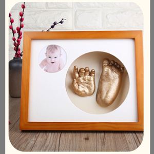 Cadre pour bébé Sculpture main et pied DIY Cadre photo pour bébé Cadre d'ombre - Product Image 3
