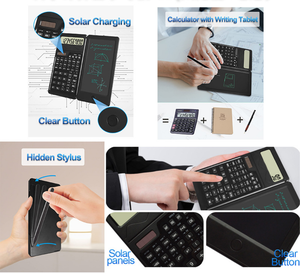 Calculatrice scientifique graphique de bureau pliable 82MS avec bloc-notes - Product Image 3