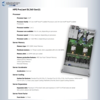 Serveur HPE ProLiant DL360 GEN11 Xeon 4310 d'origine à prix avantageux avec disque dur HPE