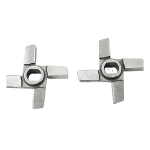 <span class=keywords><strong>Couteau</strong></span> professionnel en acier inoxydable, lame croisée pour broyeur à viande, <span class=keywords><strong>couteau</strong></span> de broyeur à viande - Product Image 2