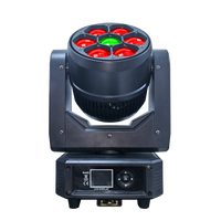 Led Beam Wash 7x40 Mini 7x40w Tête Mobile Oeil d'Abeille avec Zoom pour Disco Party Club bar Dj Show Stage Lighting