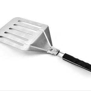 Pelle à pizza en acier inoxydable de haute qualité, outils de cuisson pour pizza, pelle à pizza avec poignée pliable - Product Image 6