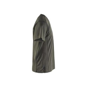 BLAKLADER - 332310514600L Camiseta con protección UV Verde militar-EAN 7330509420614 CAMISETAS Y POLOS DE TRABAJO - Product Image 3