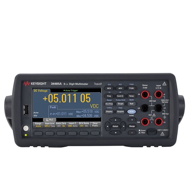 Keysight 34465A Truevolt Digital Multimeter 6.5 Digit Electronic Measuring Instrument